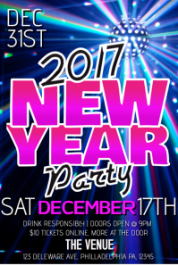 Poster celebration template year event Customizable Design Templates for New Years Eve | PosterMyWall