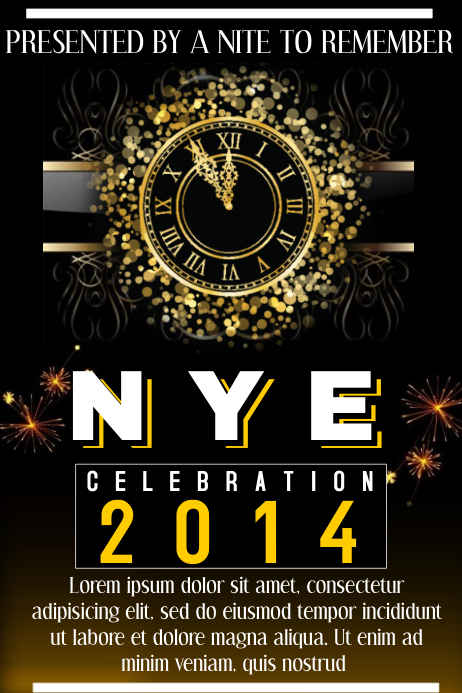 poster of new year new years template postermywall poster of new year new years template postermywall