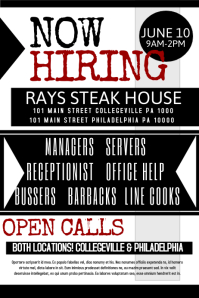 customizable design templates for job fair flyer now hiring template word
