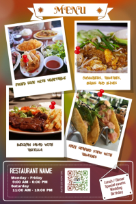 restaurant flyer template fcddfa57d68f8559b08539c0cd60be0f
