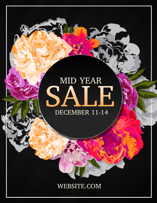 retail flyer design