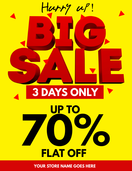 Retail Flyer Template PosterMyWall Retail Flyer Template PosterMyWall