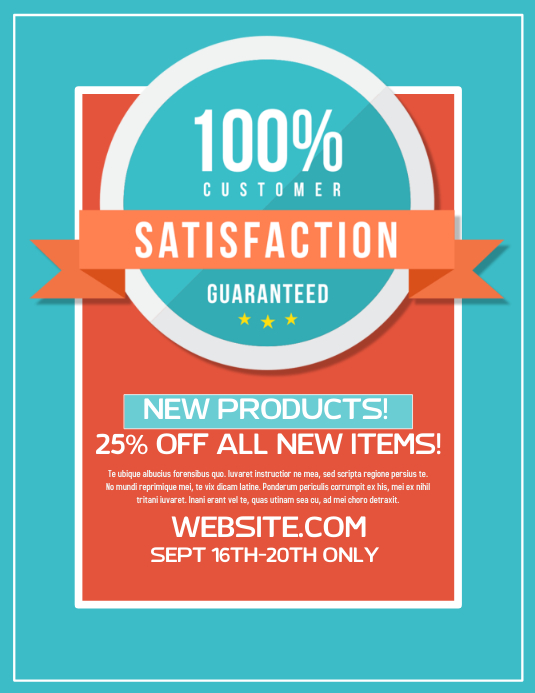 retail flyer templates