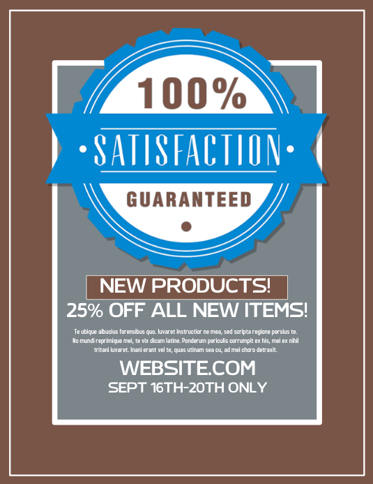 retail flyer templates