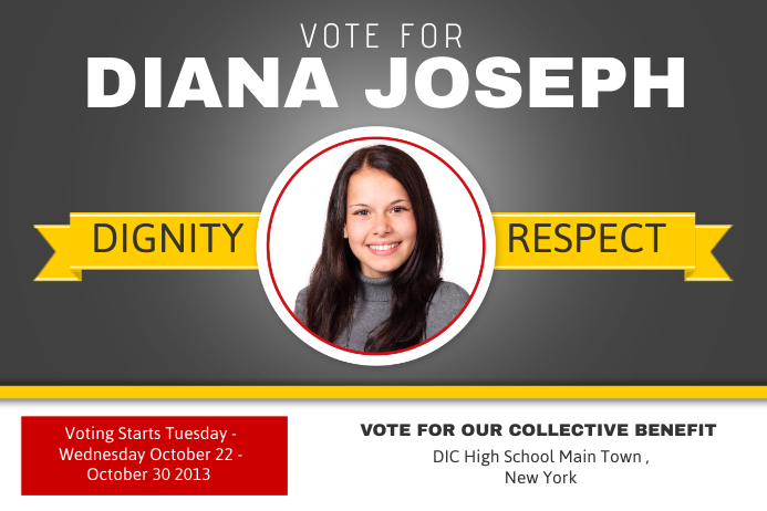 school election flyer template free