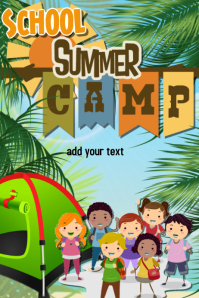 customizable design templates for summer camp postermywall summer school flyer template free