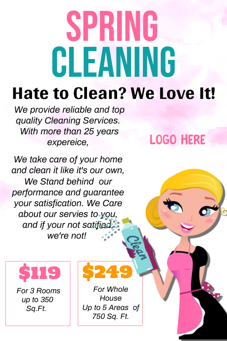 Free Spring Cleaning Flyer Template Printable Templates Free Spring Cleaning Flyer Template Printable Templates