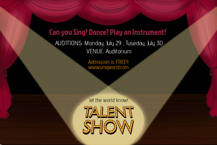 Talent Show Flyer Template PosterMyWall