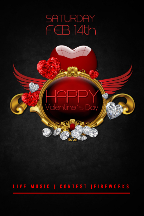 valentines day flyers