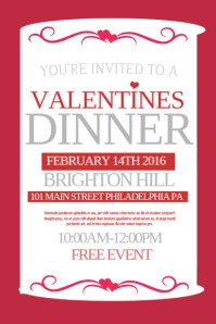 Customizable Design Templates for Valentine | PosterMyWall