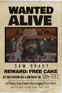 wanted poster templates postermywall funny wanted poster