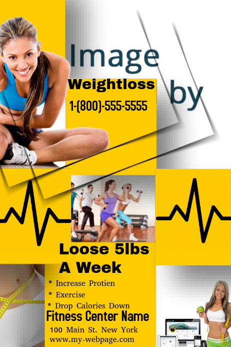 Weightloss Template PosterMyWall