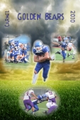 custom poster for football team