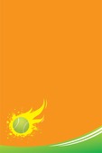 tennis sports poster background